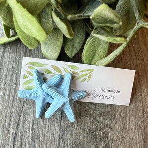 Handmade- Starfish Studs